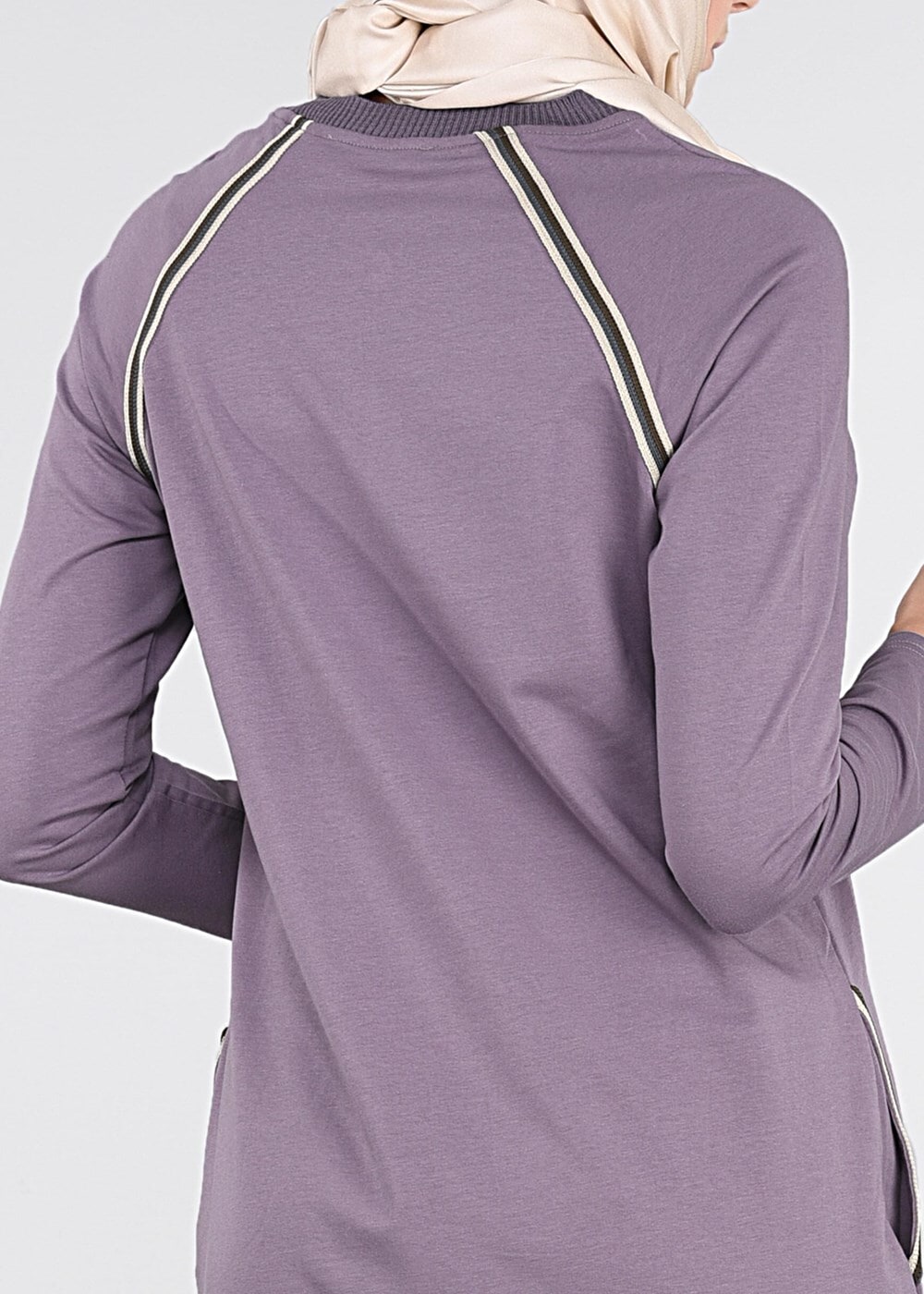 Tesettür giyim BEJ REGLAN EŞOFMAN TAKIM 31104 