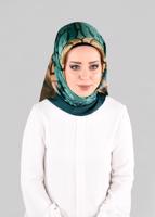 Tesettür giyim MOR T 10064-1  ALVİNA DESENLİ EŞARP-ALVİNA