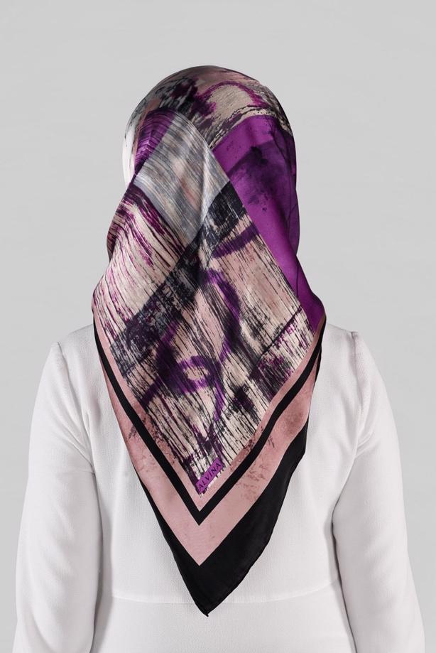Hijab clothing POWDER ALVINA SILK SCARF 12968-1 - TRENDTESETTÜR