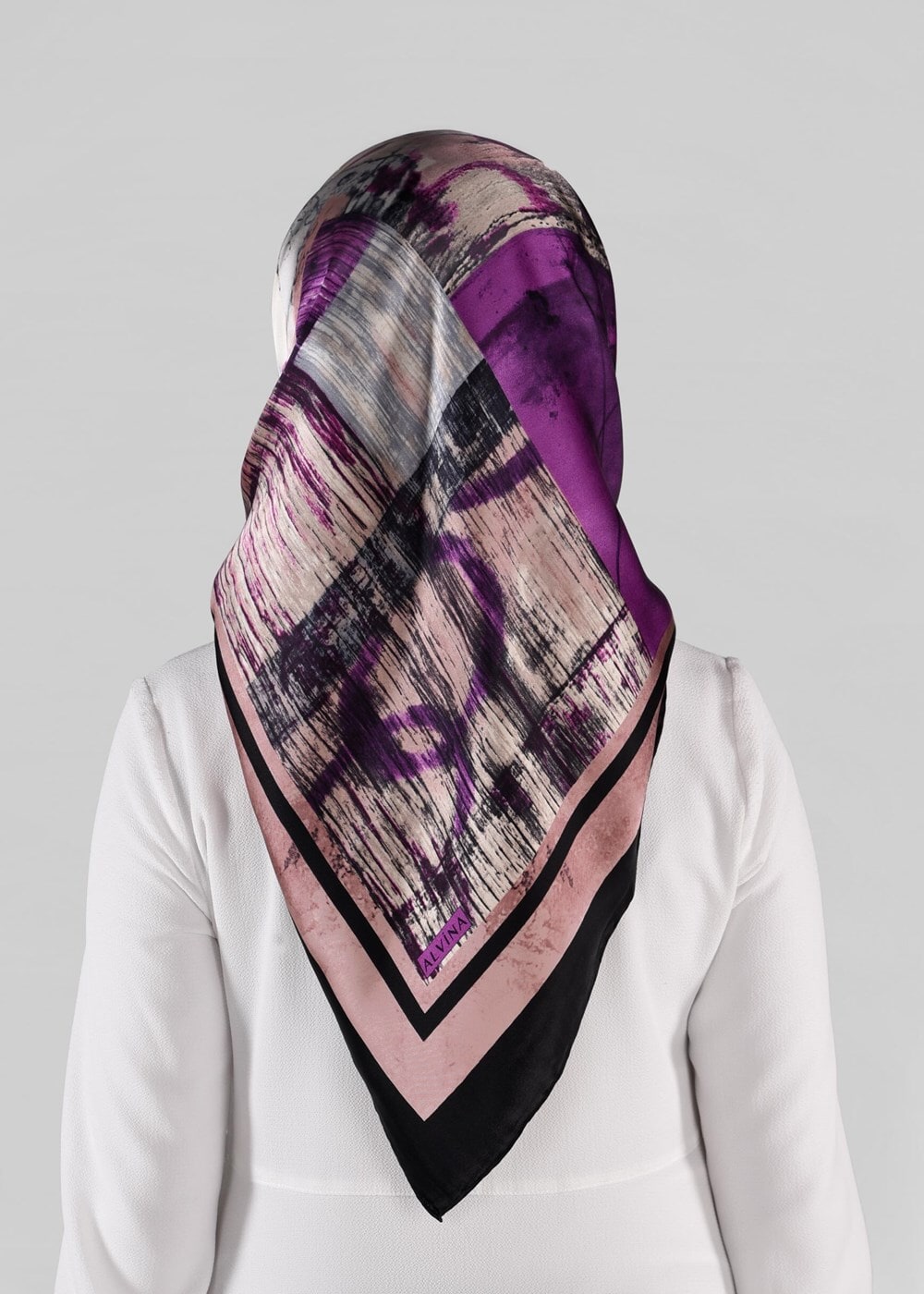 Hijab clothing POWDER ALVINA SILK SCARF 12968-1