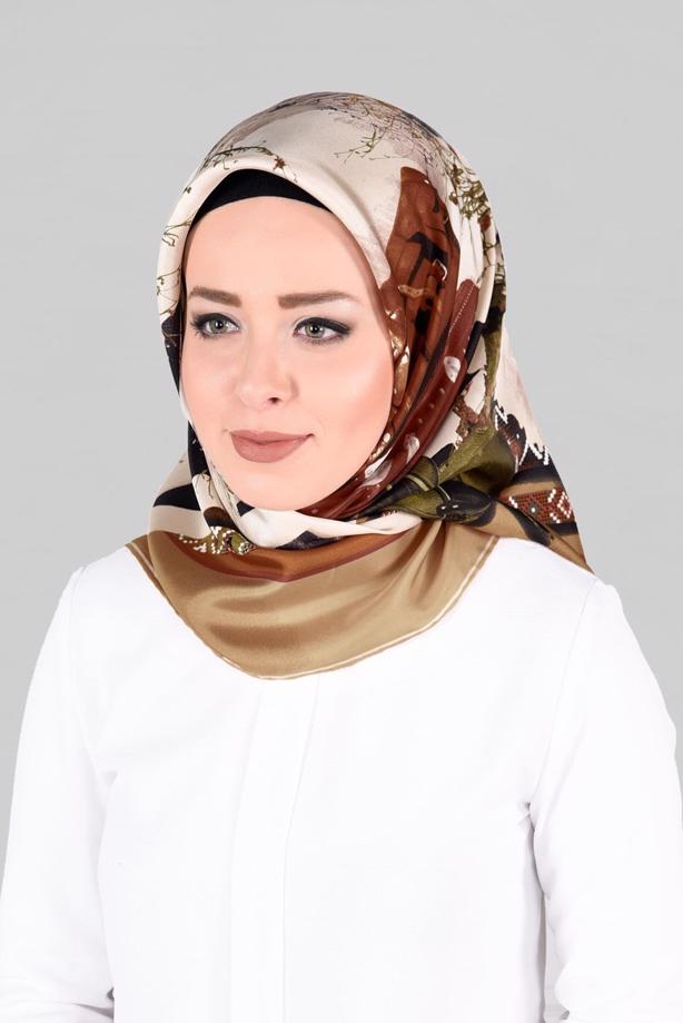 Vêtements hijab OR ALVINA ÉCHARPE EN SOIE 13286-1  - TRENDTESETTÜR