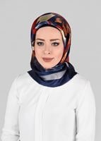 Vêtements hijab ROUGE BORDEAUX ALVINA ÉCHARPE EN SOIE 13288-1 