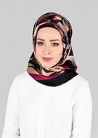 Vêtements hijab NOIR ALVINA ÉCHARPE EN SOIE 13288-1 