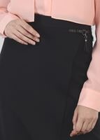 Tesettür giyim SİYAH KLASİK KESİM ETEK 6955 