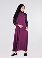 Tesettür giyim MÜRDÜM KOLLARI GÜPÜRLÜ  FERACE 86106 