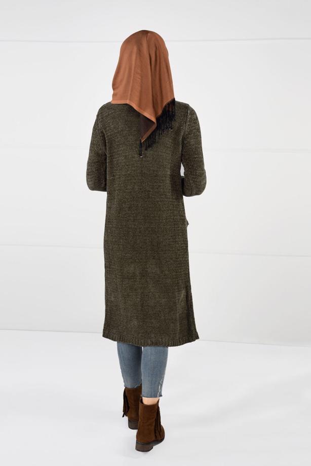 Vêtements hijab  VELVET CARDIGAN 0203  - TRENDTESETTÜR