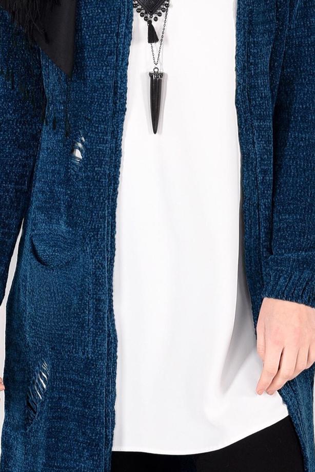 Vêtements hijab  VELVET CARDIGAN 0203  - TRENDTESETTÜR