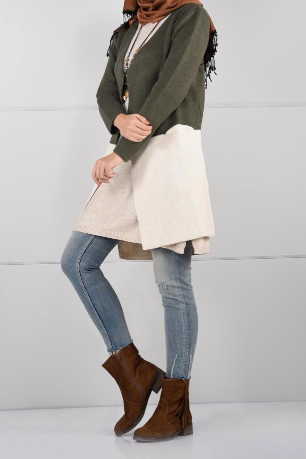 Vêtements hijab  FLOWING CARDIGAN 4107  - TRENDTESETTÜR