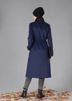 Tesettür giyim LACİVERT T 9473 Next Tesettür Kaban-Alv Fashion