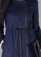 Tesettür giyim LACİVERT T 9473 Next Tesettür Kaban-Alv Fashion