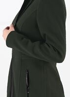 Tesettür giyim HAKİ FERMUARLI KAŞE KABAN 9548 