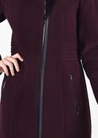 Tesettür giyim MÜRDÜM FERMUARLI KAŞE KABAN 9548 