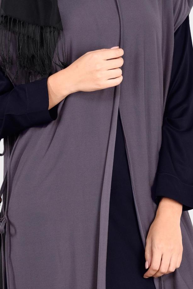 Vêtements hijab  LACE DETAILED VEST & PANTS 42108 - TRENDTESETTÜR