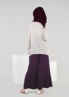 Tesettür giyim MÜRDÜM BOL KESİM PANTOLON 7022 