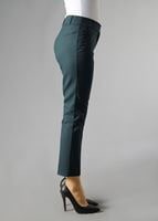 Tesettür giyim YEŞİL ARA BEL PANTOLON 7025