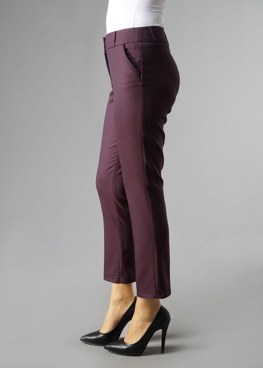 Tesettür giyim MÜRDÜM ARA BEL PANTOLON 7025