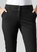 Tesettür giyim SİYAH CEPLİ DÜĞME DETAYLI PANTOLON 7033 