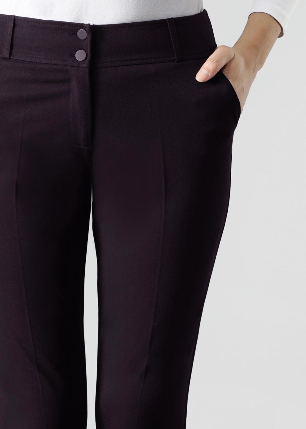 Tesettür giyim MÜRDÜM CEPLİ DÜĞME DETAYLI PANTOLON 7033 