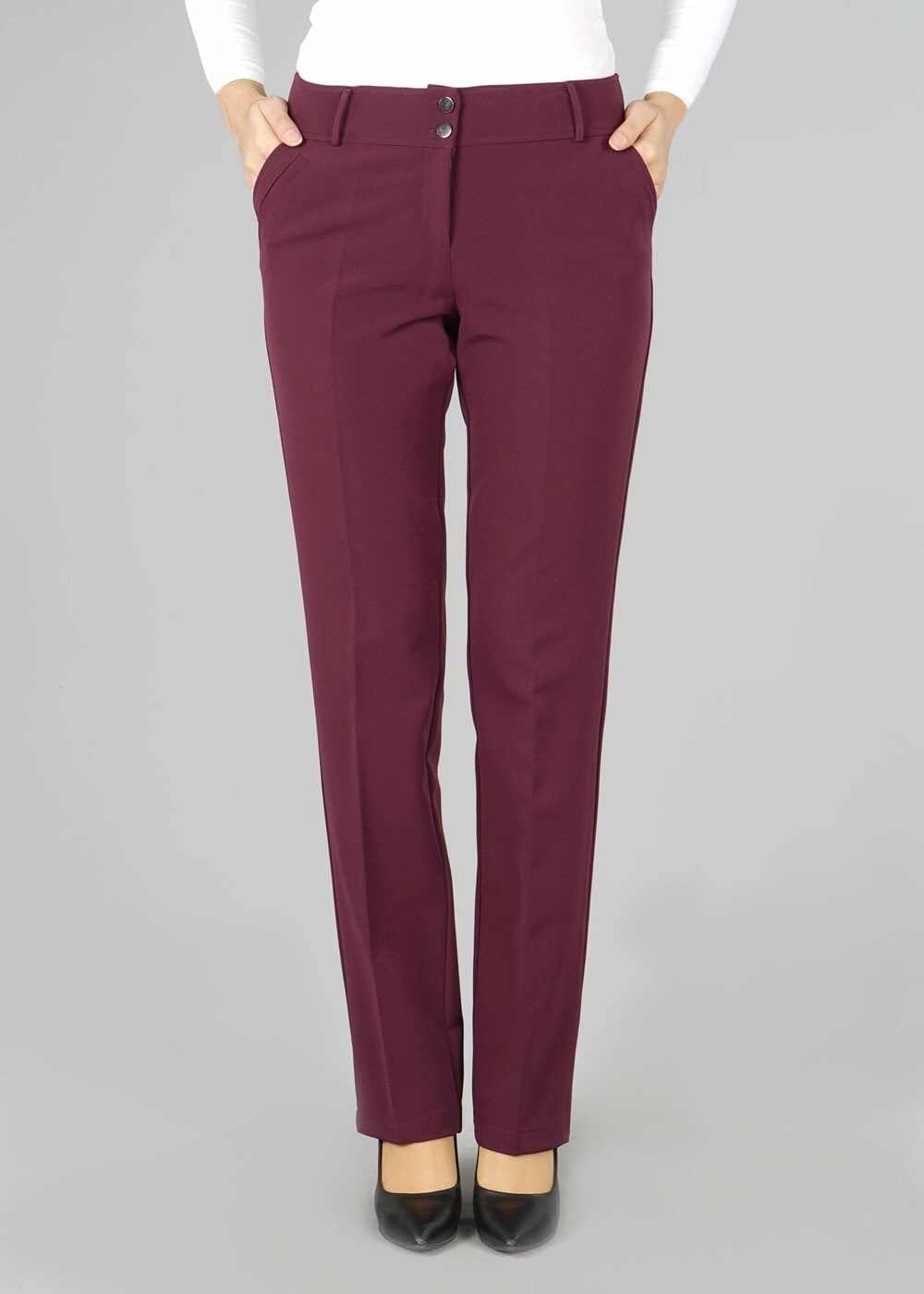 Tesettür giyim MÜRDÜM ARA BEL PANTOLON 7042