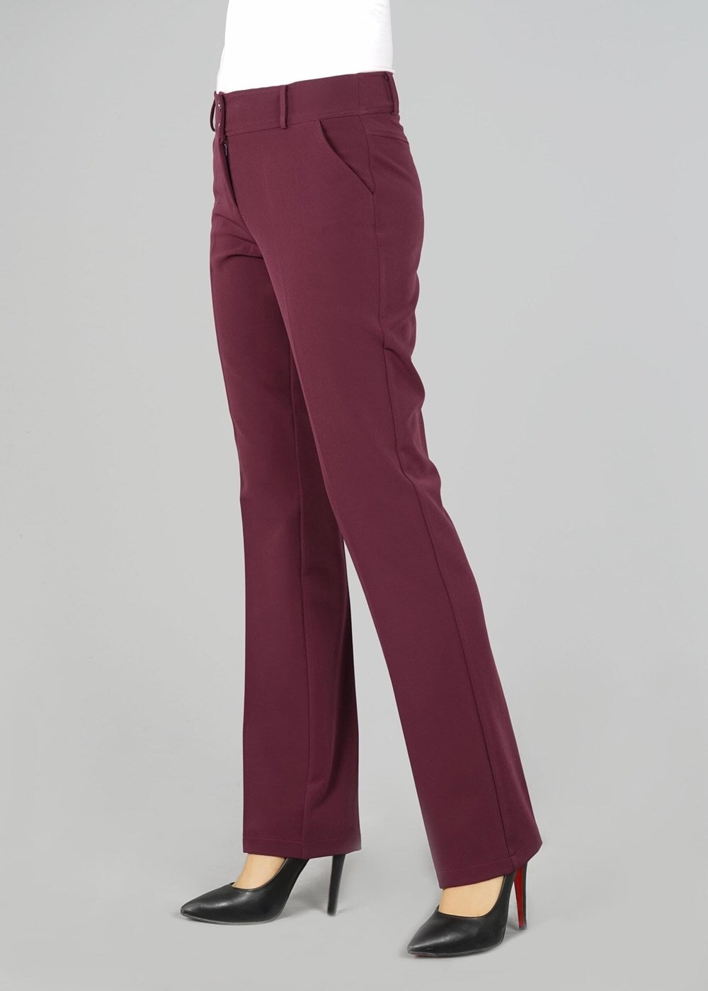 Tesettür giyim MÜRDÜM ARA BEL PANTOLON 7042