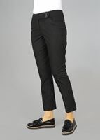 Tesettür giyim SİYAH PAÇALARI FERMUAR DETAYLI PANTOLON 7048