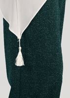 Tesettür giyim YEŞİL GENİŞ PAÇA PANTOLON 7061