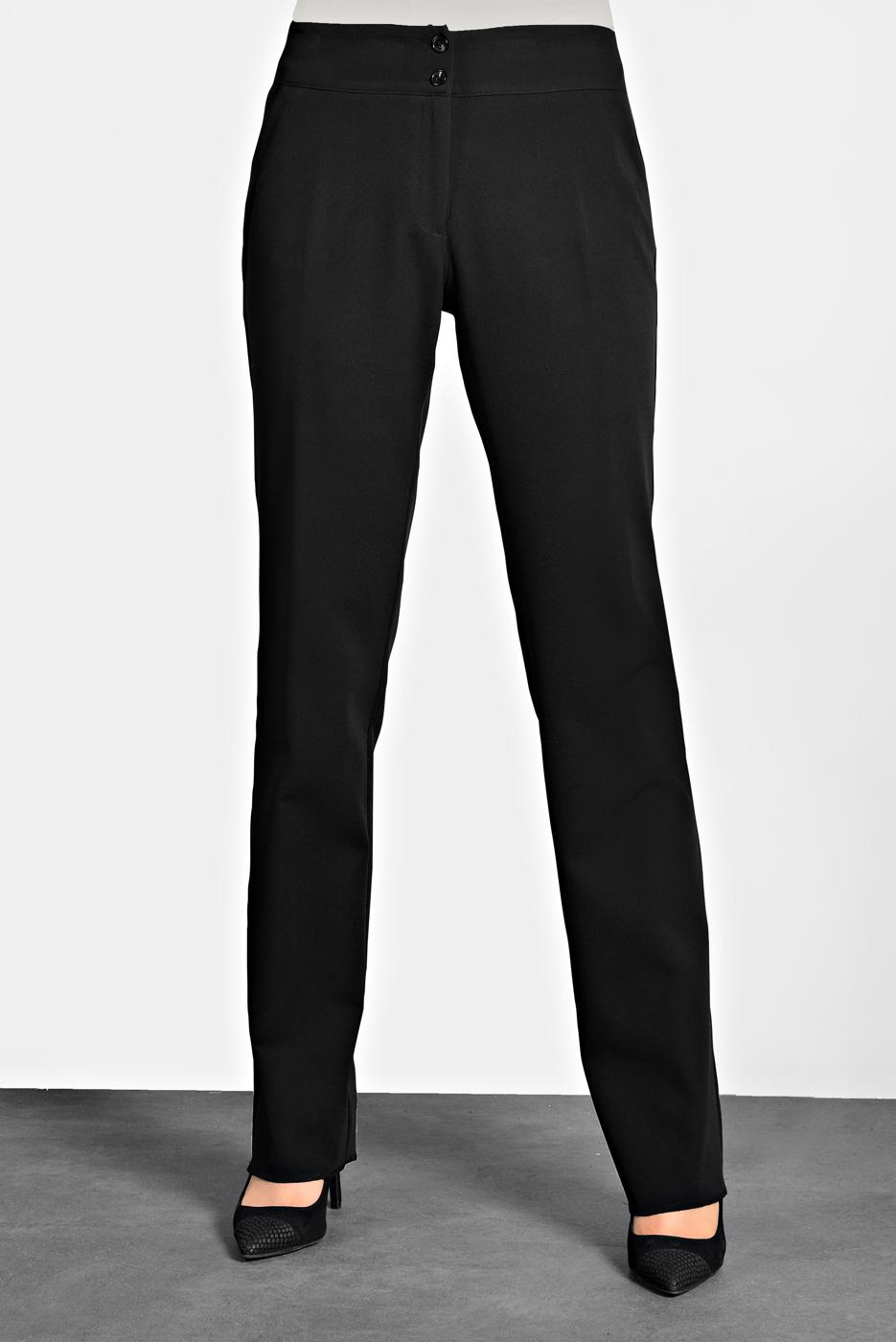Tesettür giyim SİYAH ALVİNA BORU PAÇA KLASİK KESİM PANTOLON 7095 