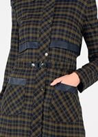 Tesettür giyim LACİVERT 1880-1 PARDESÜ