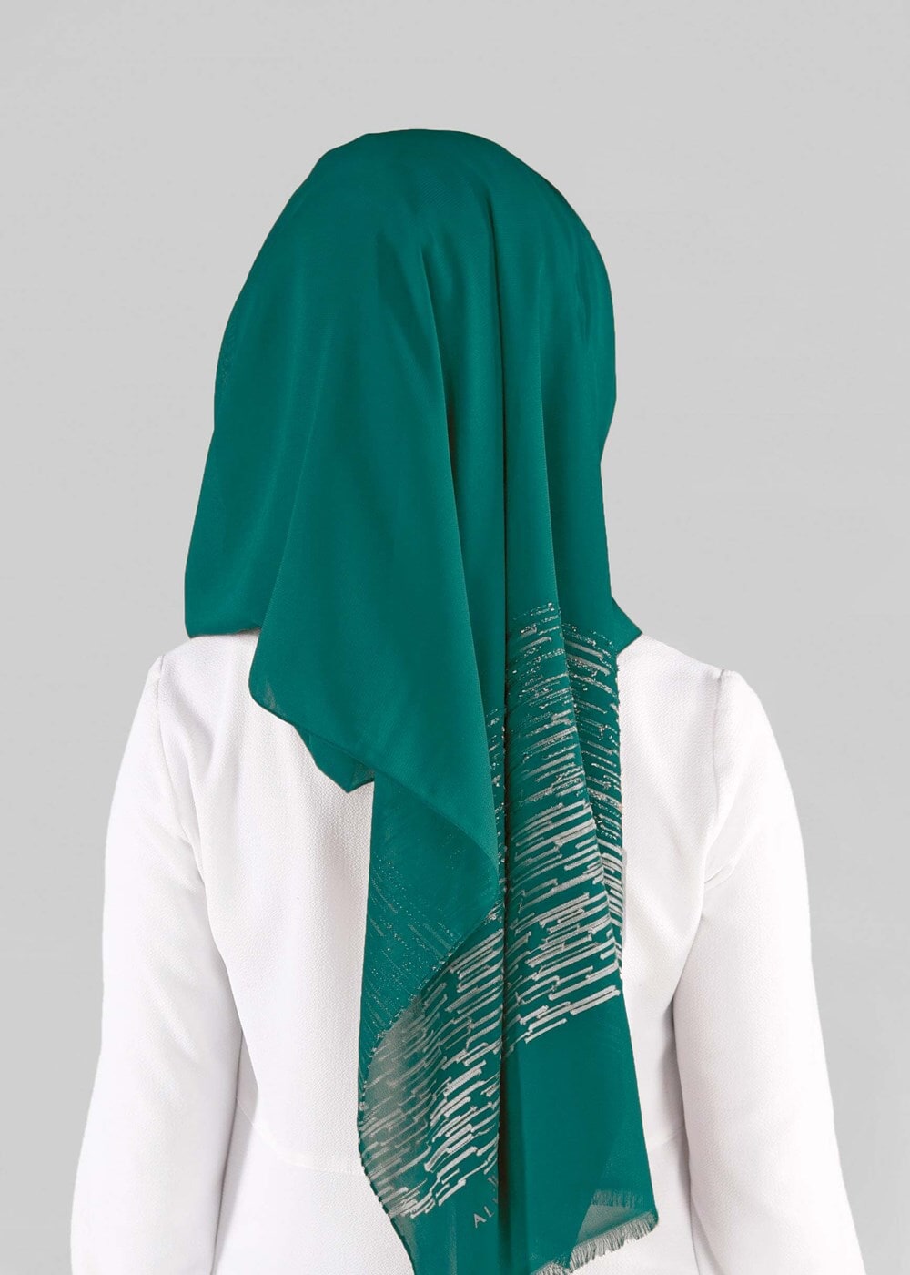 Tesettür giyim MAVİ T 9886 ALVİNA İLAYDA ŞAL