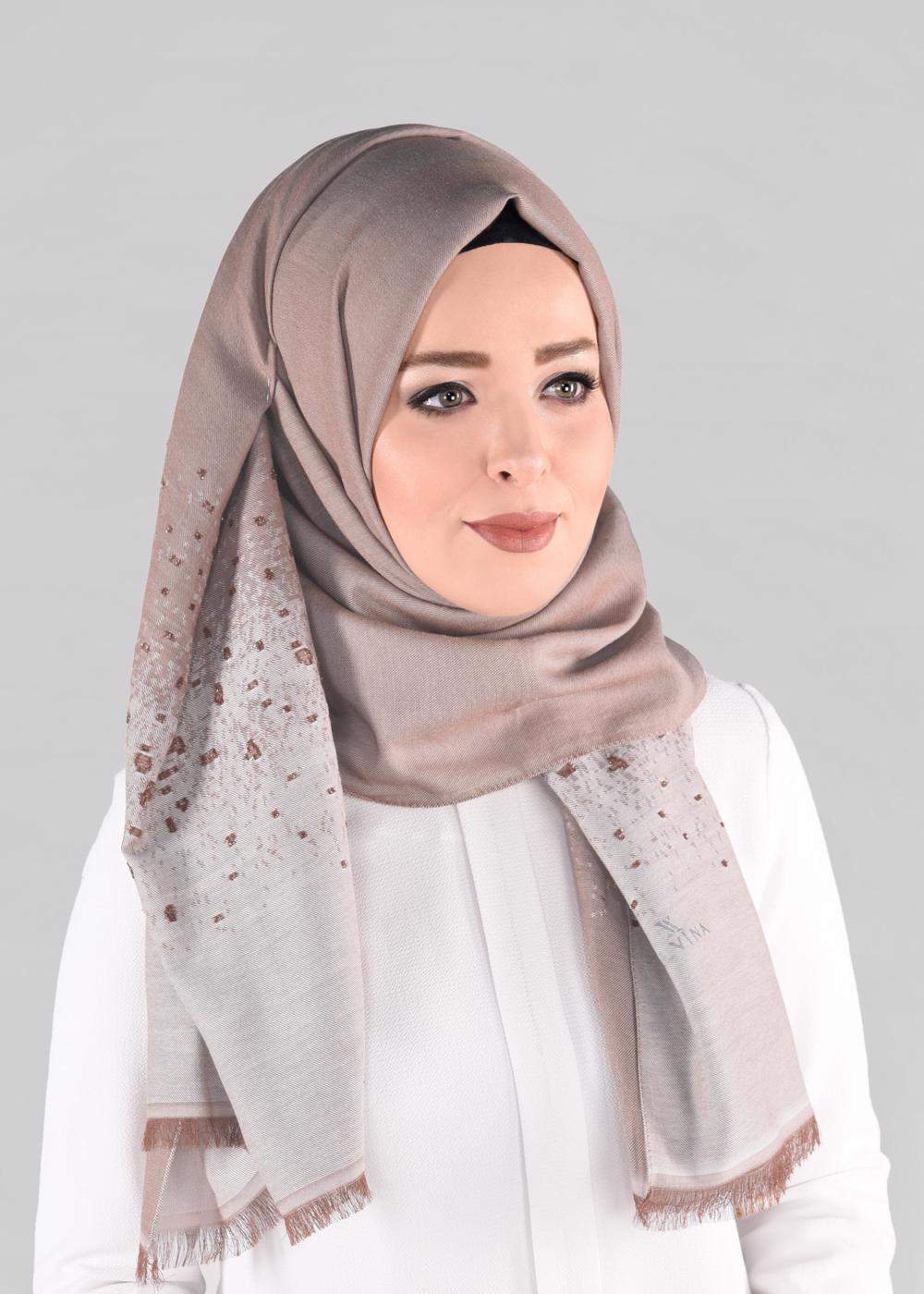 Tesettür giyim TABA T 9887 ALVİNA SÜMEYYE ŞAL