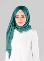 Tesettür giyim MAVİ T 9888 ALVİNA SUDE ŞAL