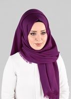 Tesettür giyim MOR T 9894 ALVİNA ÇITIR ŞAL