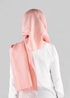 Tesettür giyim PUDRA T 9897 ALVİNA RANA PETEK ŞAL