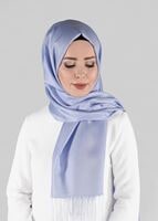 Tesettür giyim MAVİ T 9897 ALVİNA RANA PETEK ŞAL
