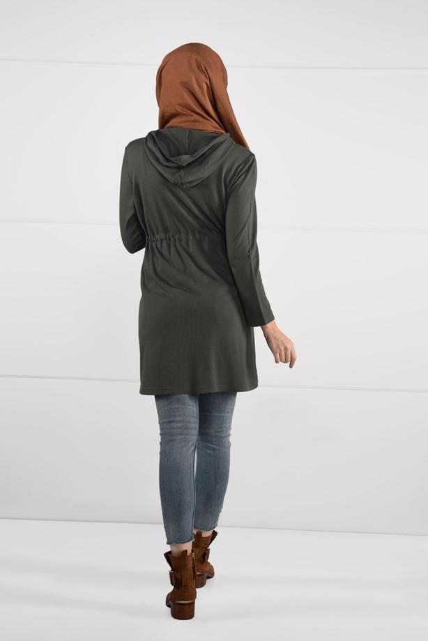 Hijab clothing  HOODED KNIT JACKET 101  - TRENDTESETTÜR
