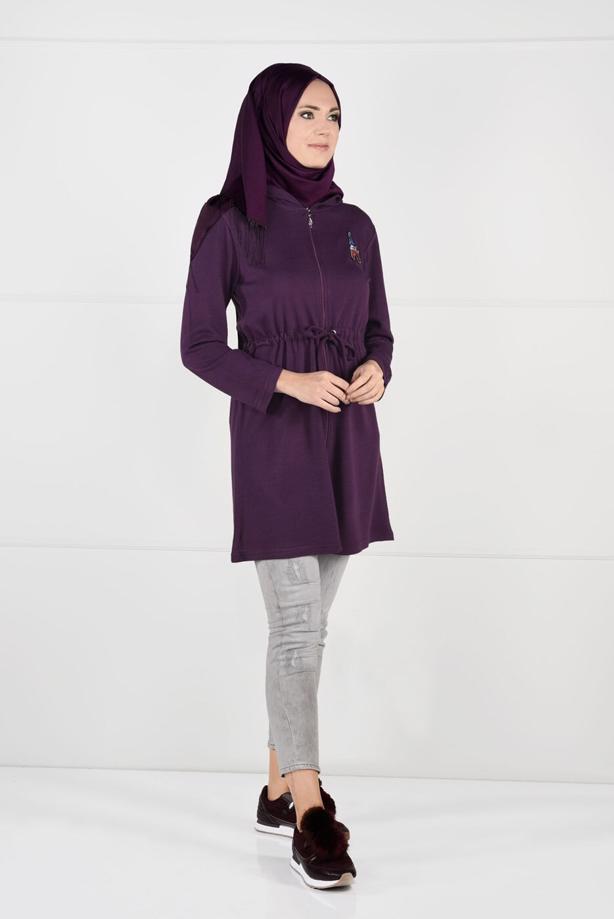 Hijab clothing  HOODED KNIT JACKET 101  - TRENDTESETTÜR