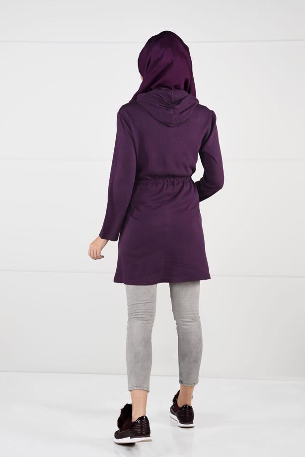 Hijab clothing  HOODED KNIT JACKET 101  - TRENDTESETTÜR