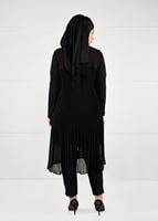 Tesettür giyim MÜRDÜM DANTEL 2Lİ TUNİK TAKIM 2640 