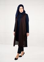 Vêtements hijab TABA TUNIQUE & VESTE EN DENTELLE 2640