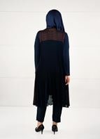 Vêtements hijab TABA TUNIQUE & VESTE EN DENTELLE 2640