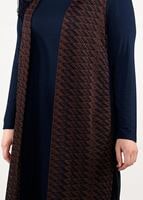 Vêtements hijab TABA TUNIQUE & VESTE EN DENTELLE 2640