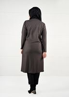 Vêtements hijab VISON TUNIQUE AVEC BROCHE 2650 