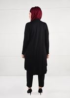 Tesettür giyim GRİ DESENLİ 2Lİ TUNİK TAKIM 2661