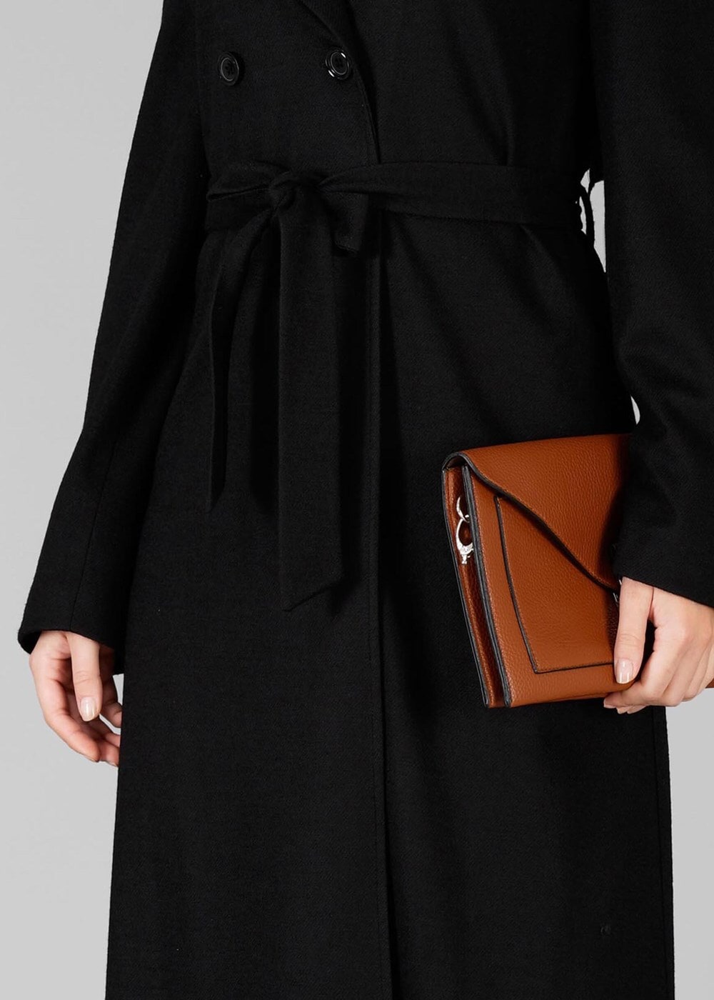 Tesettür giyim SİYAH DÜĞMELİ KRUVAZE CEKET 4876 