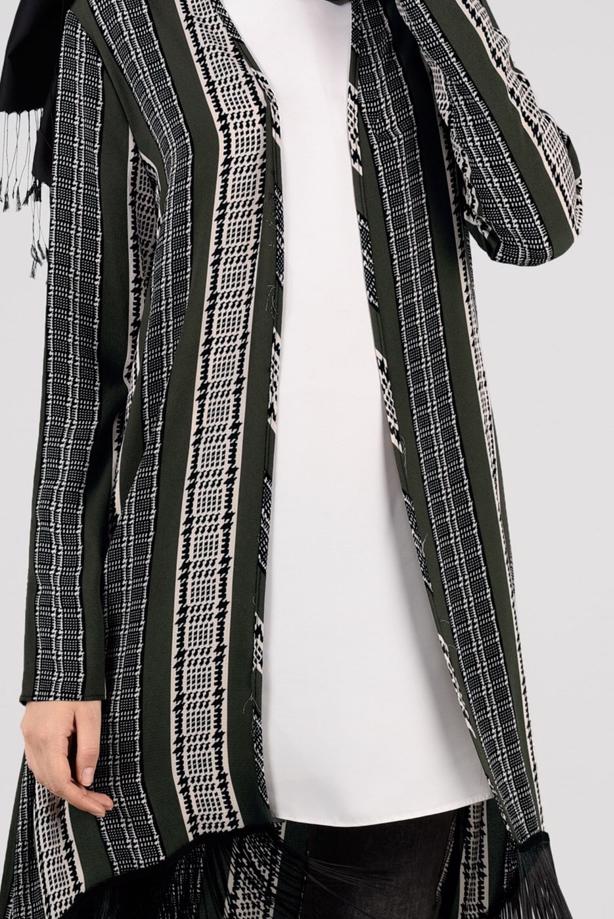 Vêtements hijab  FRINGED TUNIC 4929  - TRENDTESETTÜR