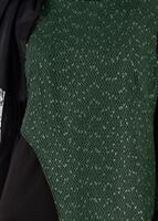 Tesettür giyim YEŞİL DESENLİ TUNİK 4978