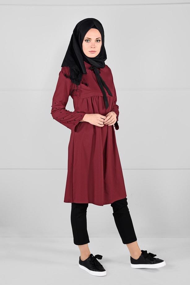 Vêtements hijab  BEADED TUNIC 5351 - TRENDTESETTÜR