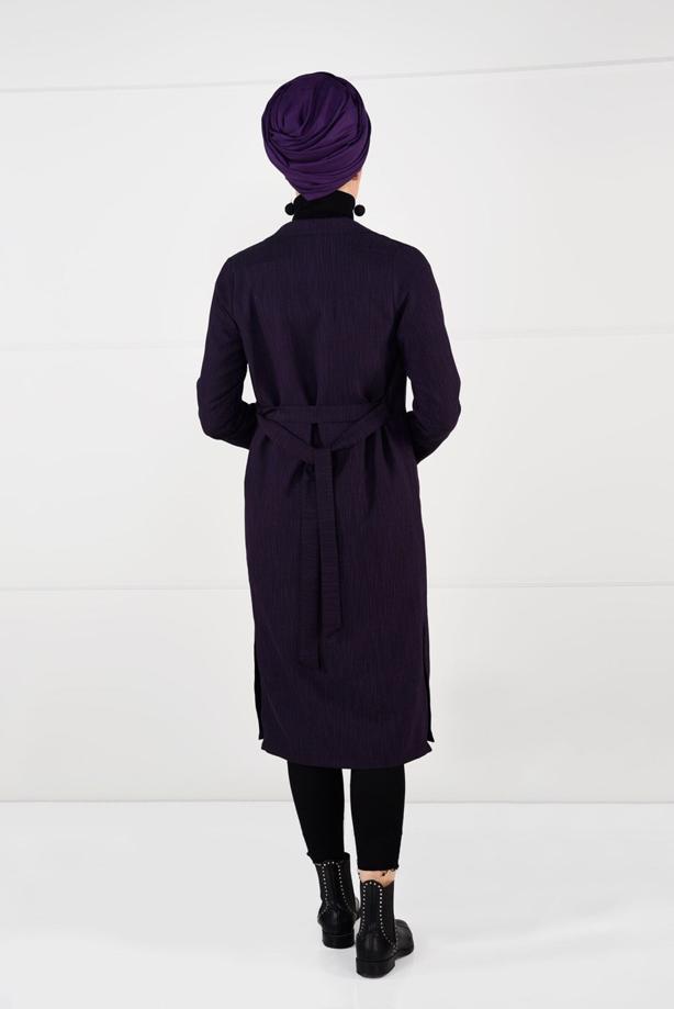 Vêtements hijab  BELTED JACKET 5825  - TRENDTESETTÜR
