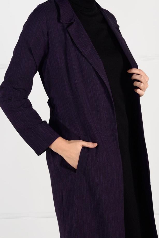 Vêtements hijab  BELTED JACKET 5825  - TRENDTESETTÜR