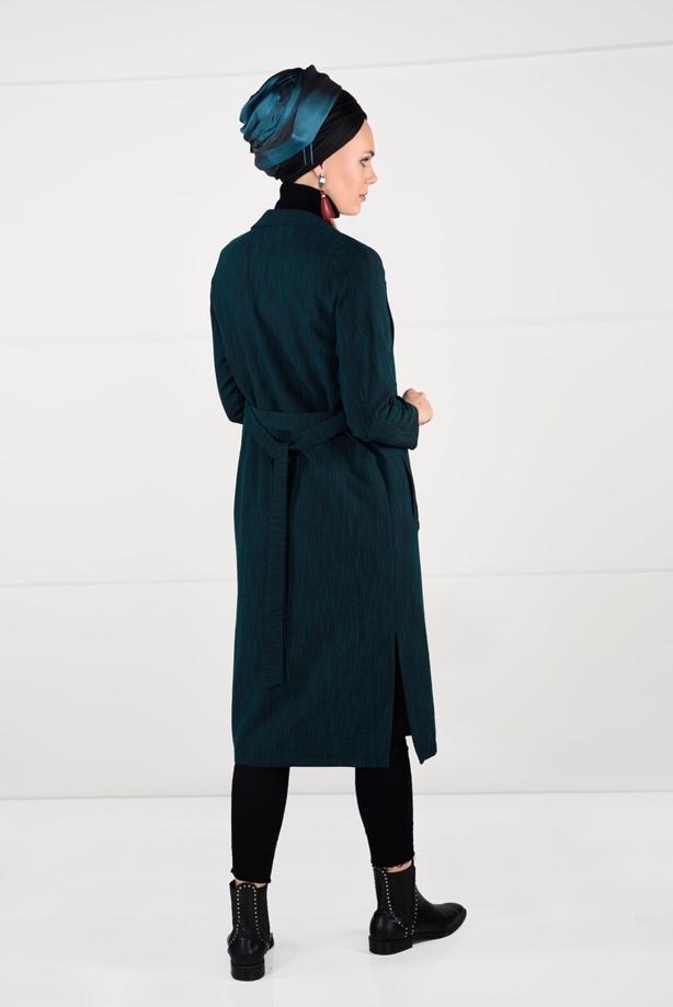 Vêtements hijab  BELTED JACKET 5825  - TRENDTESETTÜR